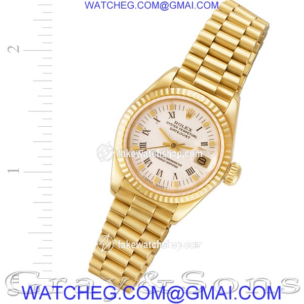 Rolex 6917 Datejust Automatic Female 18k yellow gold