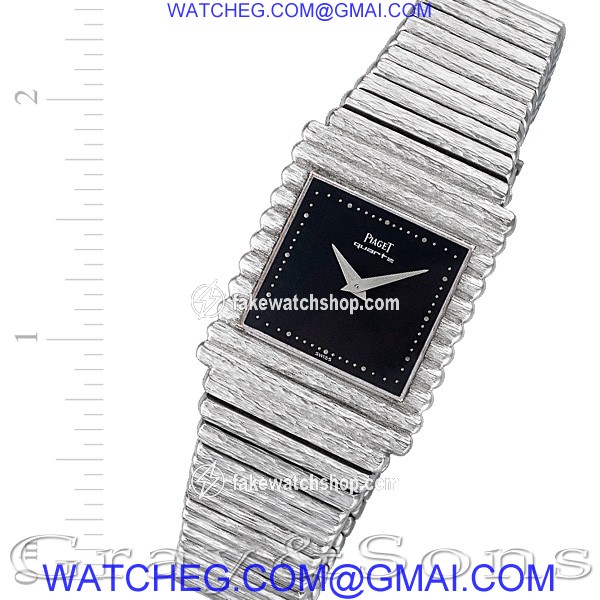 Piaget 71310 Emperador Quartz Male 18k White Gold