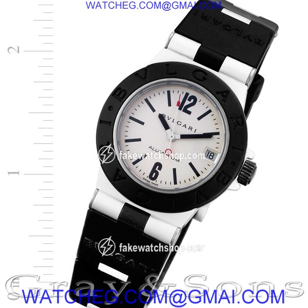 Bvlgari AL32TA Diagono Quartz Female Aluminum