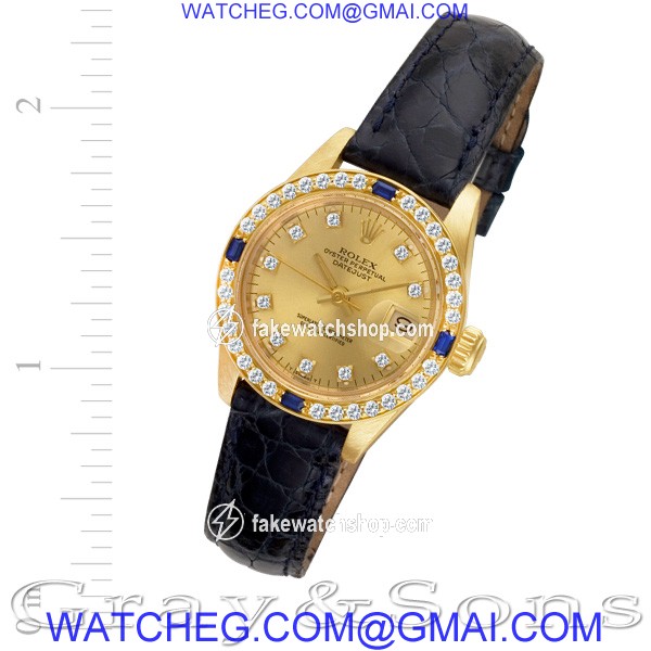 Rolex 6917 Datejust Automatic Female 18k yellow gold
