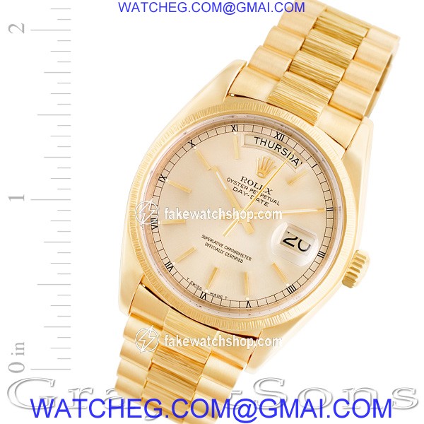 Rolex 18078 Day-Date Automatic Male 18k yellow gold