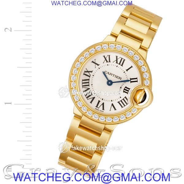 Cartier WE9001Z3 Ballon Bleu Quartz Female 18k yellow gold