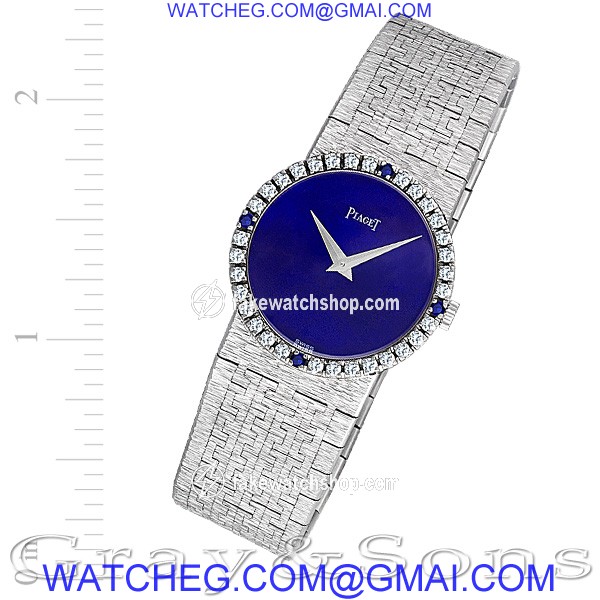 Piaget 9706a6 Classic Manual Female 18k White Gold