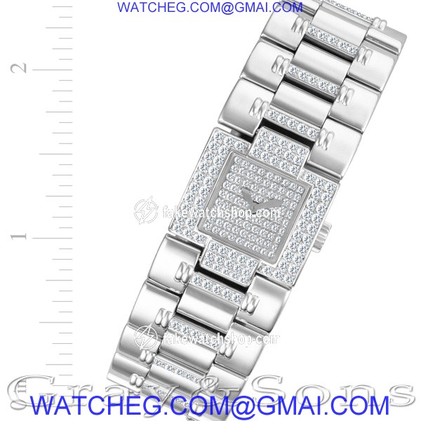 Piaget 50010 K83 Dancer Quartz Female 18k White Gold