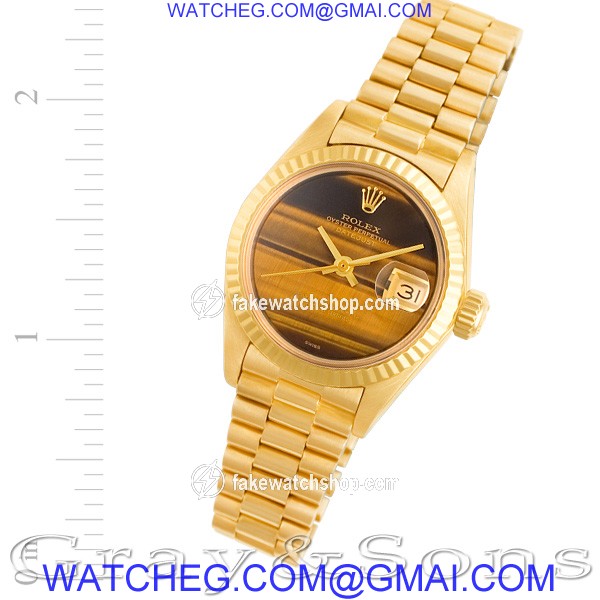 Rolex 6917 Datejust Automatic Female 18k yellow gold