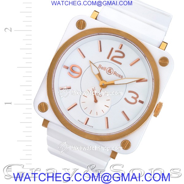 Bell & Ross BRS-98-wcr  Quartz Female Ceramic