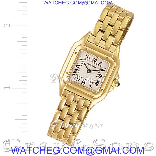 Cartier W25022B9 Panthere Quartz Female 18k yellow gold