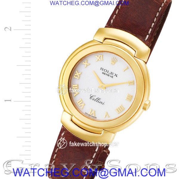 Rolex 6622 Cellini Quartz Unisex 18k yellow gold