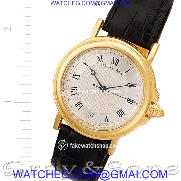 Breguet 3400 Marine Automatic Male 18k yellow gold