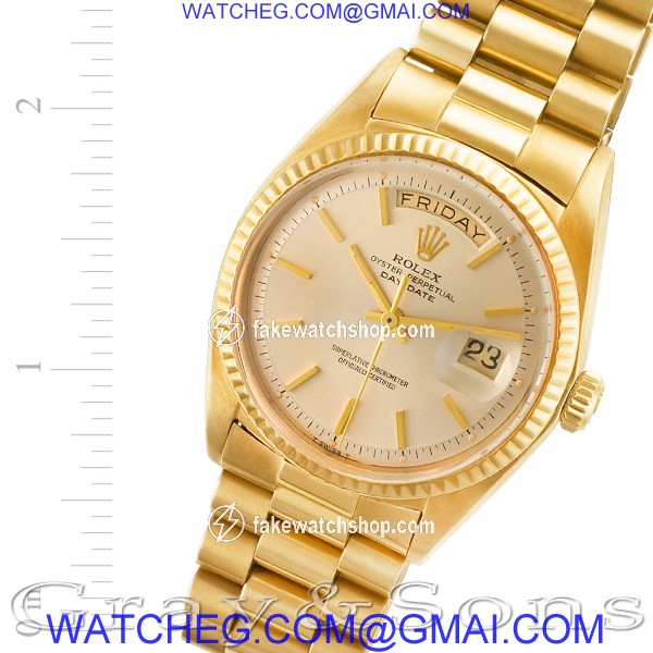 Rolex 1803 Day-Date Automatic Male 18k yellow gold