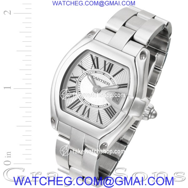 Cartier W62016V3 Roadster Quartz Female Stainless Steel