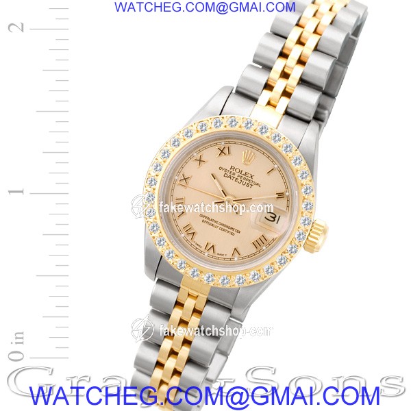 Rolex 69173 Datejust Automatic Female Stainless Steel