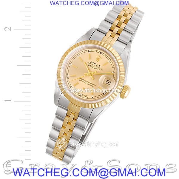 Rolex 69173 Datejust Automatic Female Stainless Steel