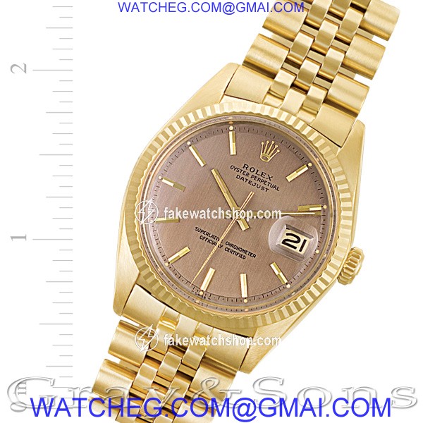 Rolex 1601 Datejust Automatic Male 18k yellow gold