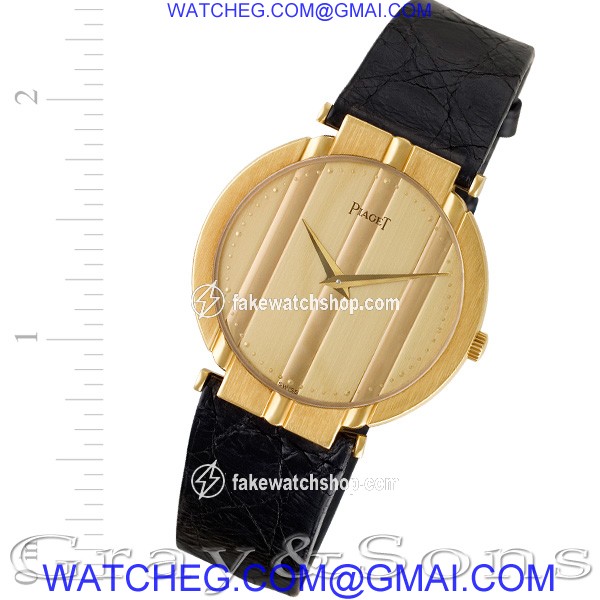Piaget 8673 Polo Quartz Male 18k yellow gold