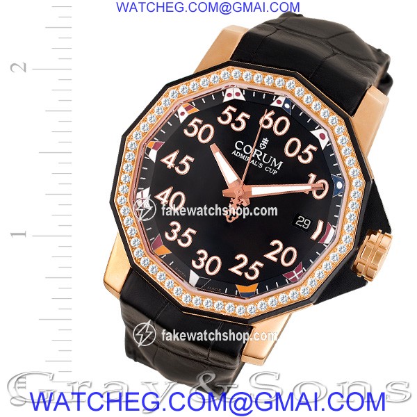 Corum 01.0036 Admirals Cup Automatic Unisex 18k rose gold