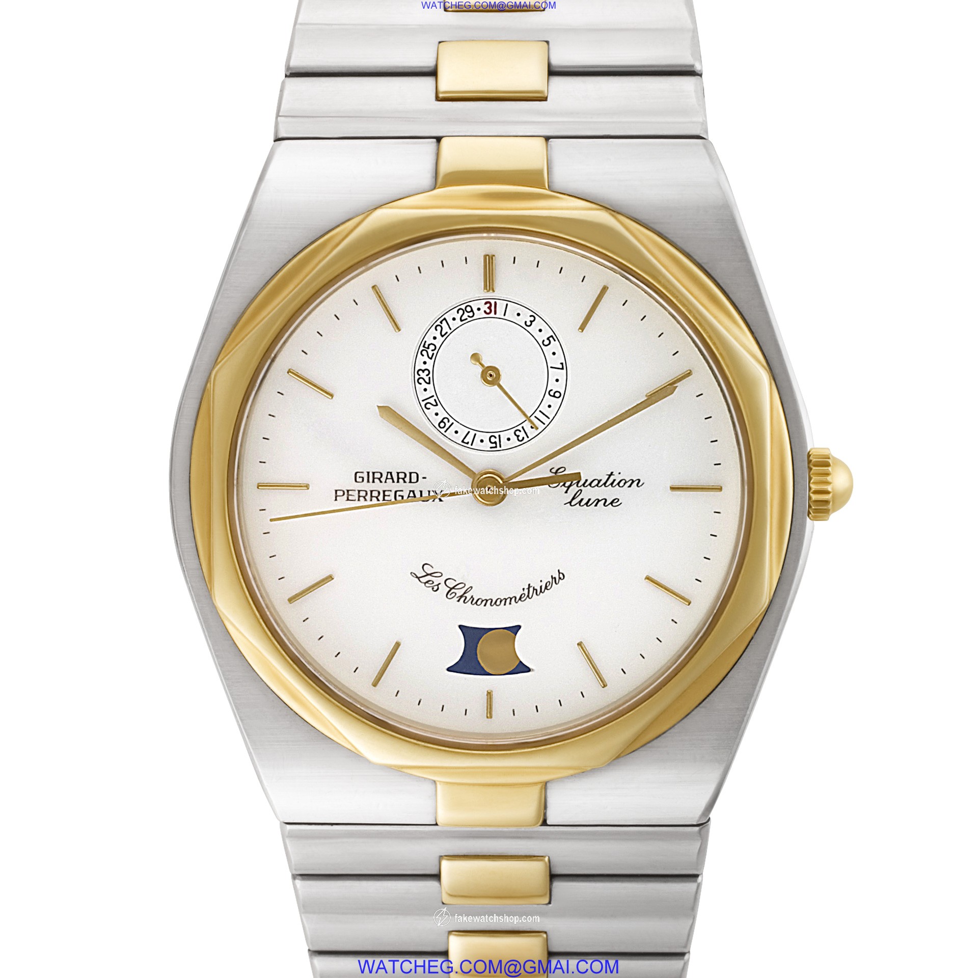 Girard Perregaux 4266-5 BO equation lune Quartz Male Stainless Steel