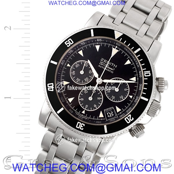 Zenith 02 0471 400 El Primero Automatic Male Stainless Steel