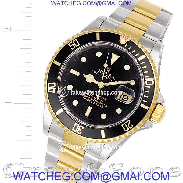 Rolex 16613 Submariner Automatic Male 18k gold & Stainless Steel