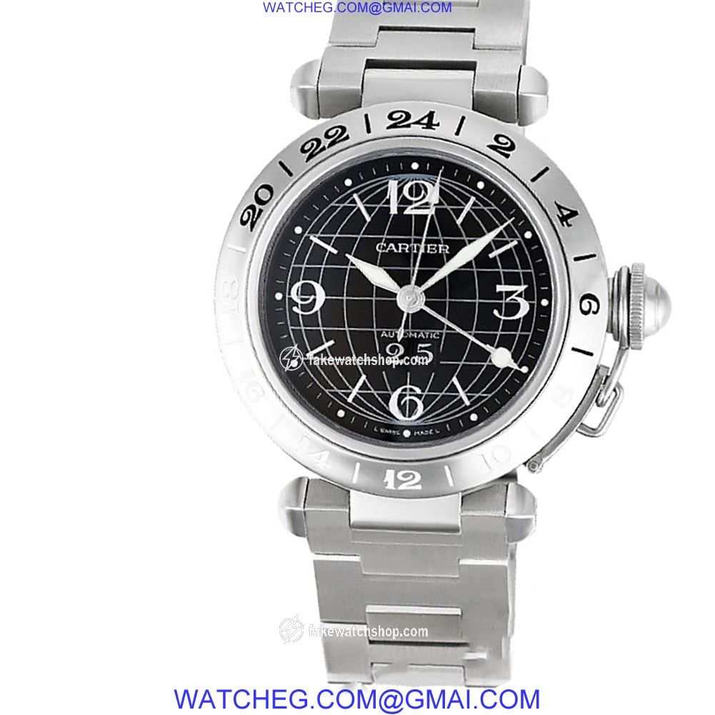 Cartier W31078M7 Pasha Automatic Male Stainless Steel