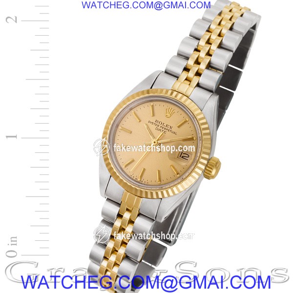 Rolex 6917 Date Automatic Female Stainless Steel