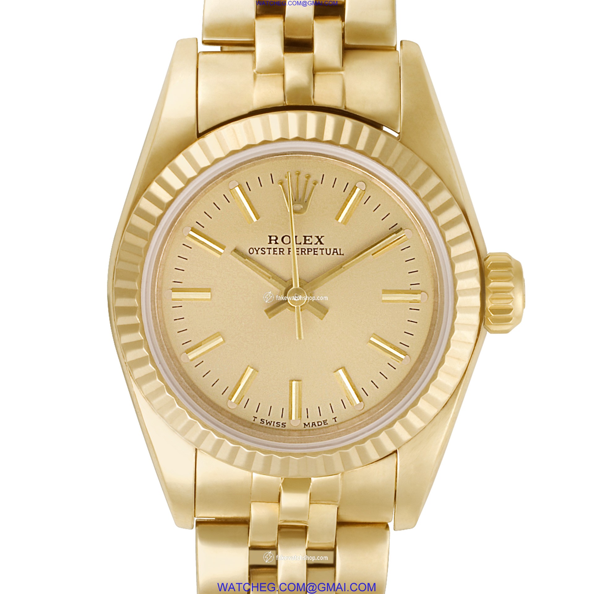 Rolex 67197 Oyster Perpetual Automatic Female 14k yellow gold
