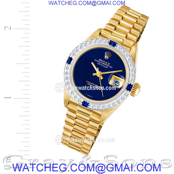 Rolex 6917 Datejust Automatic Female 18k yellow gold
