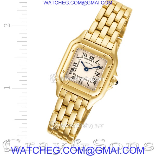 Cartier W25022B9 Panthere Quartz Female 18k yellow gold