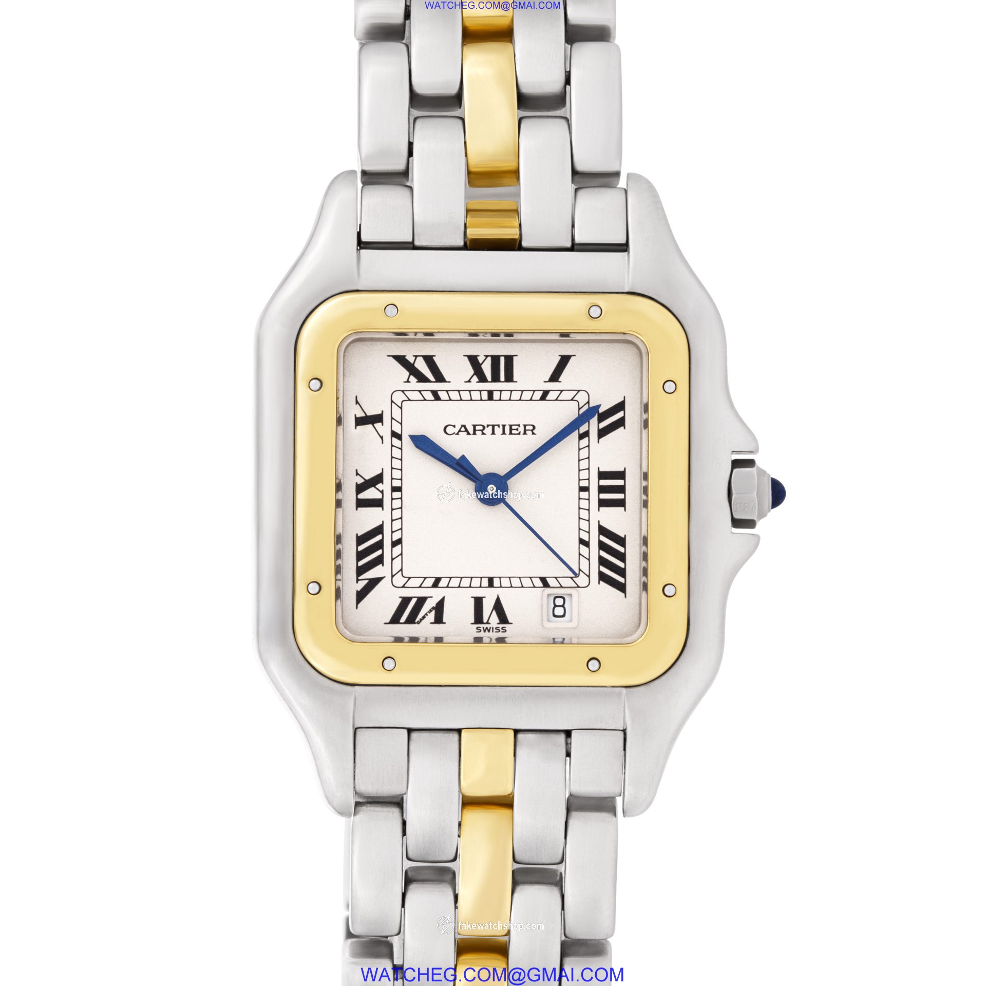 Cartier W25028B Panthere Quartz Unisex Stainless Steel