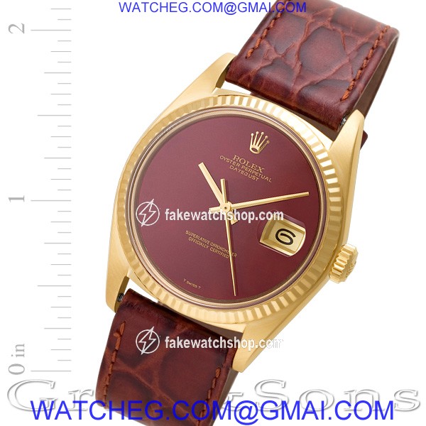 Rolex 1601 Datejust Automatic Male 18k yellow gold