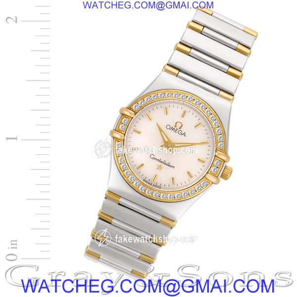 Omega Omega 3985 Constellation Quartz Female Stainless Steel