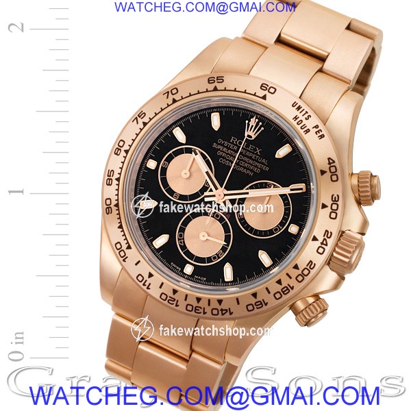 Rolex 116505 Daytona Automatic Male 18k rose gold