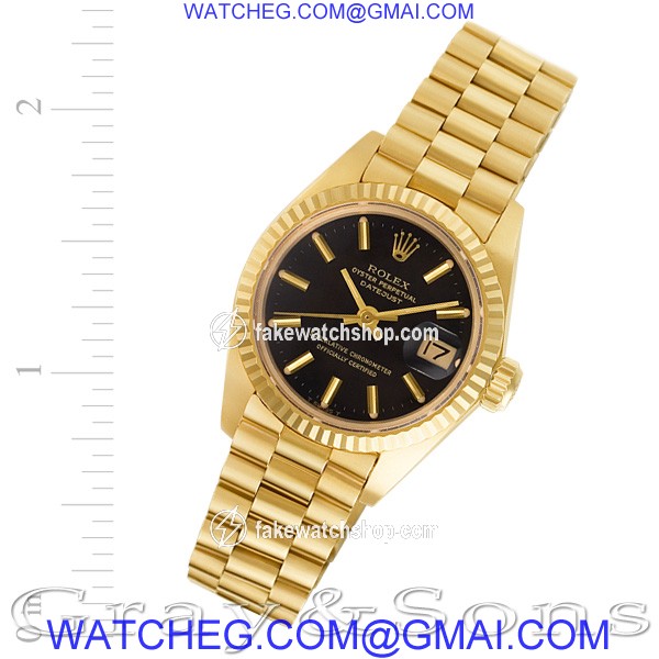 Rolex 6917 Datejust Automatic Female 18k yellow gold