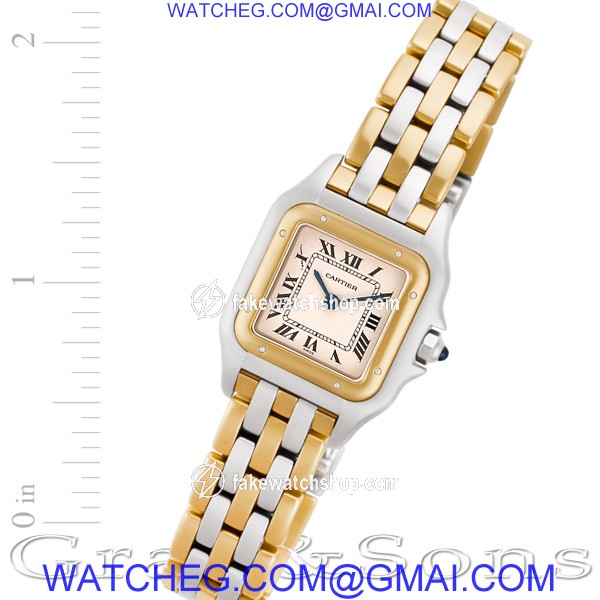 Cartier 1057917C Panthere Quartz Female Stainless Steel