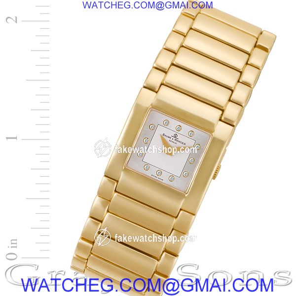 Baume & Mercier MV045223 Riviera Quartz Female 18k yellow gold
