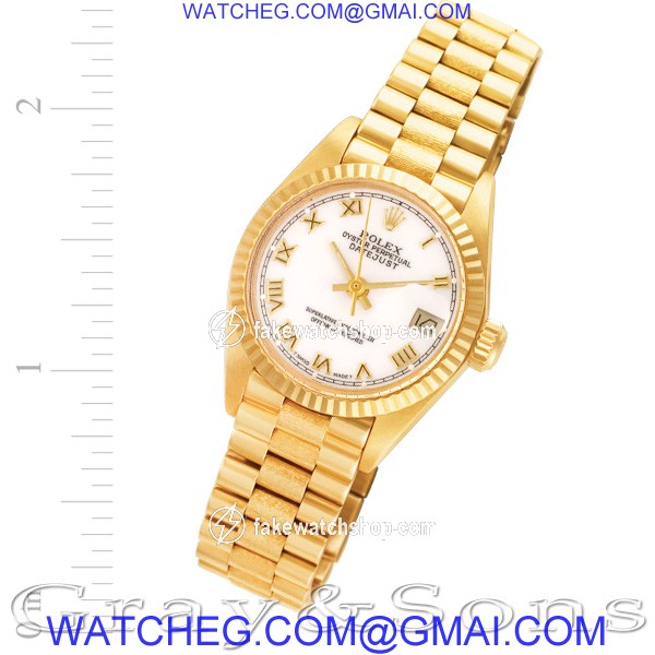 Rolex 6917 Datejust Automatic Female 18k yellow gold