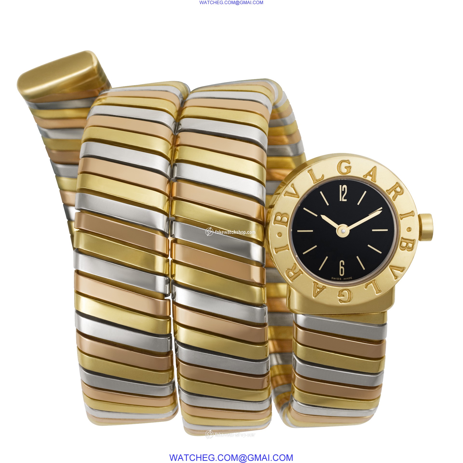Bvlgari BB 19 iT Tubogas Quartz Female 18k yellow gold