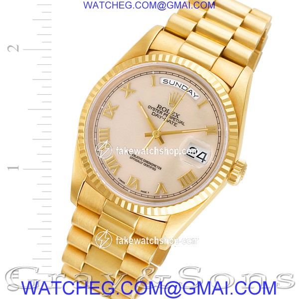 Rolex 18238 Day-Date Automatic Male 18k yellow gold