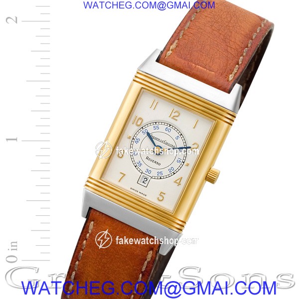 Jaeger LeCoultre 250.5.11 Reverso Quartz Male 18k gold & Stainless Steel