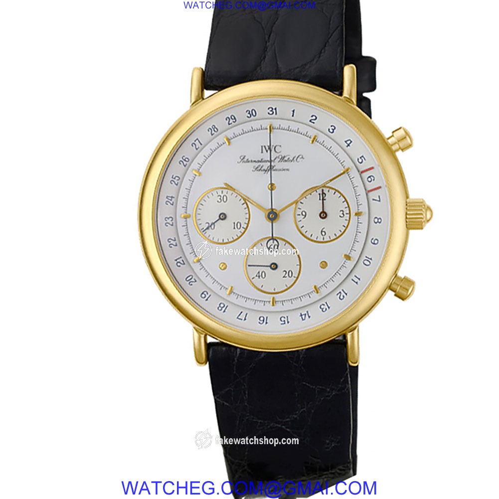IWC IWC 3632 Chronograph Quartz Male 18k yellow gold