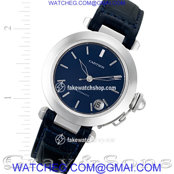Cartier W31023M7 Pasha Automatic Unisex Stainless Steel