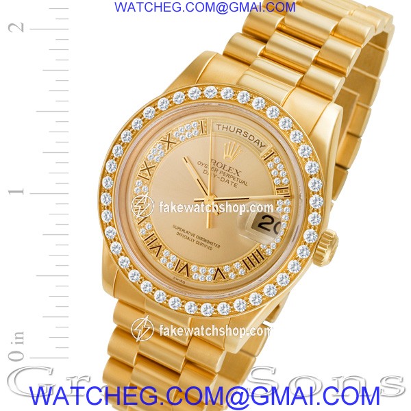 Rolex 118238 Day-Date Automatic Male 18k yellow gold