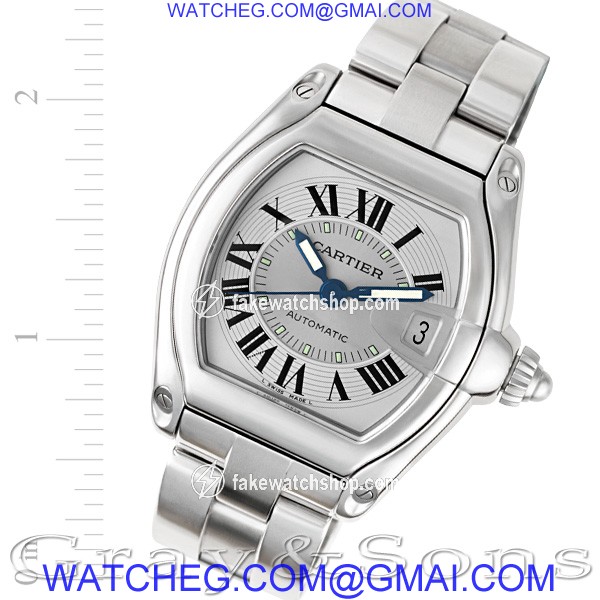 Cartier W62025V3 Roadster Automatic Male Stainless Steel