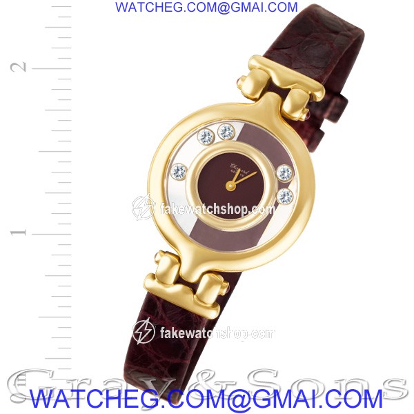 Chopard 20/5342 Happy Diamond Quartz Female 18k yellow gold