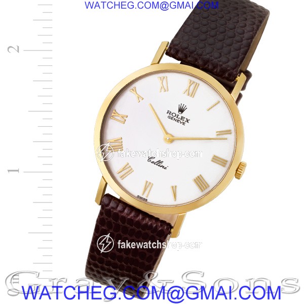 Rolex 4112 Cellini Manual Unisex 18k yellow gold