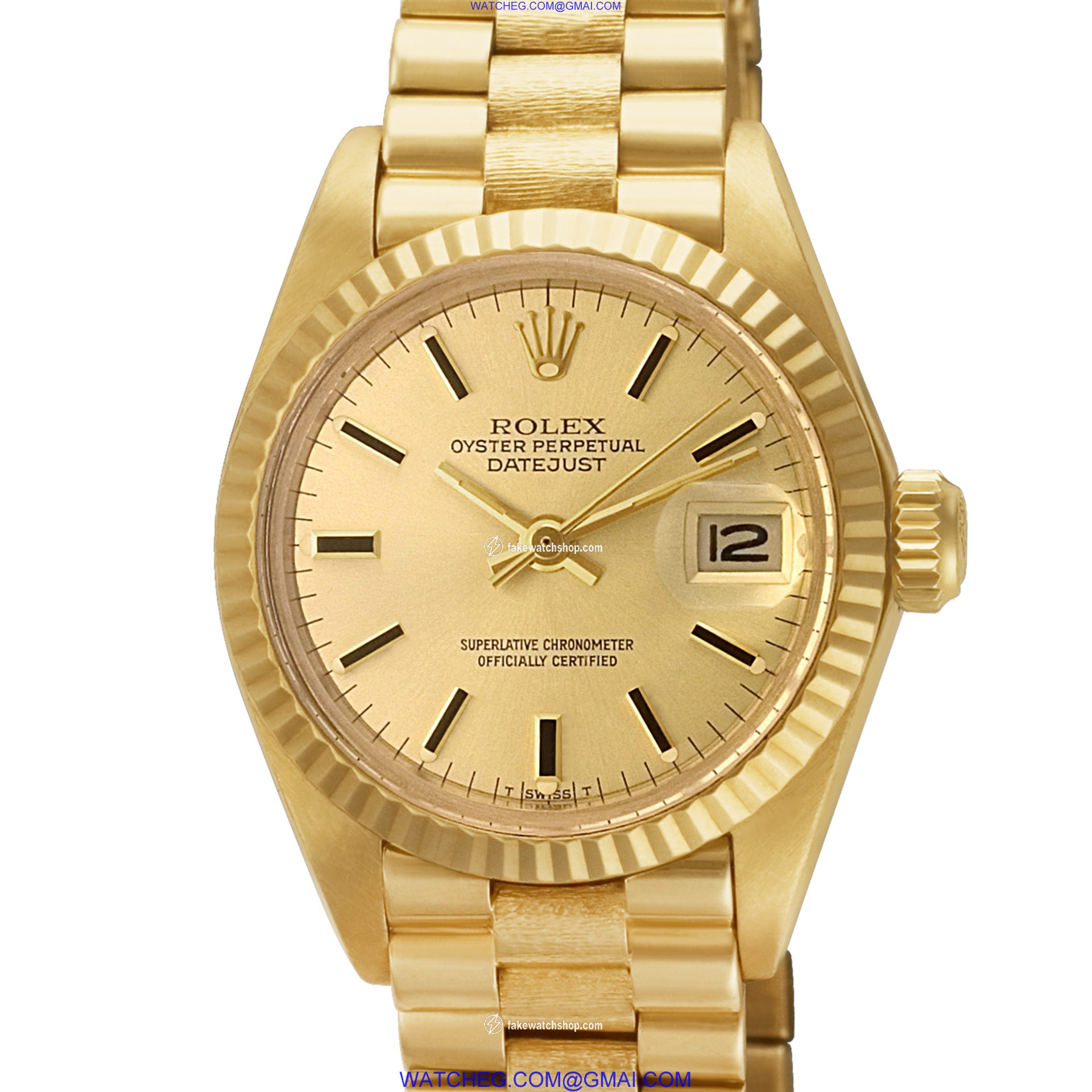 Rolex 6917 Datejust Automatic Female 18k yellow gold
