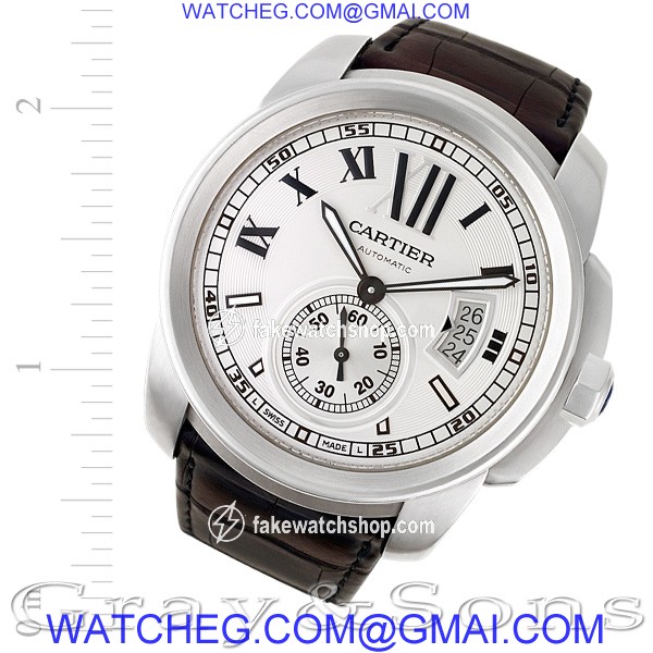 Cartier W7100037 Calibre Automatic Male Stainless Steel