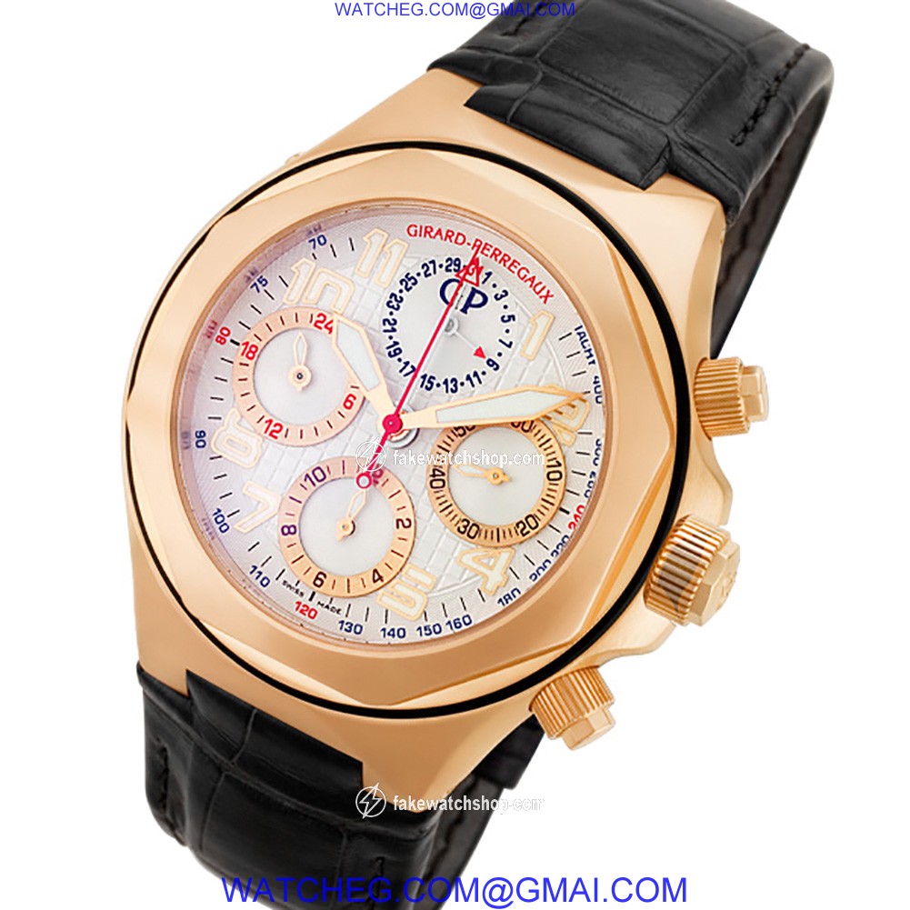 Girard Perregaux 80180-52-112-BBEA Laureato Automatic Male 18k rose gold
