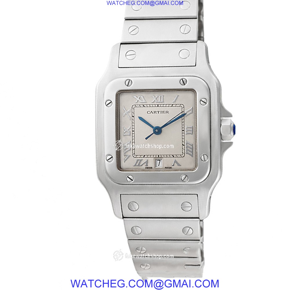 Cartier 13418 Santos Quartz Male Stainless Steel