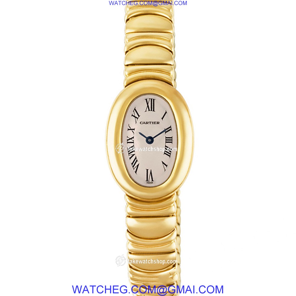 Cartier Cartier 2517 Baignoire Quartz Female 18k yellow gold